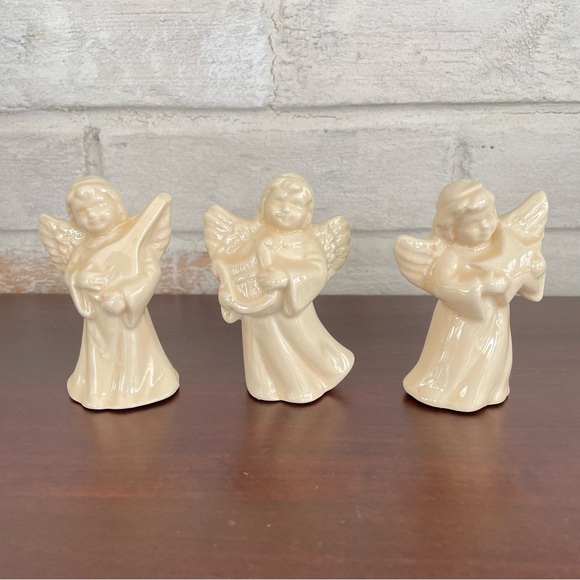 Three Ceramic Angels - Picture 13 of 14